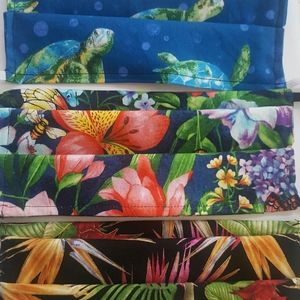 Hawaiian Theme Face Masks